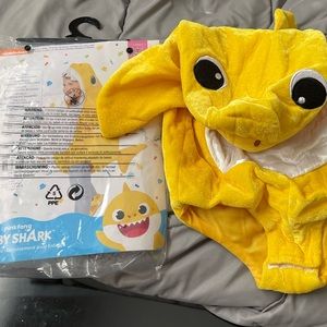 Toddler size Pinkfong brand Baby Shark costume with sound!